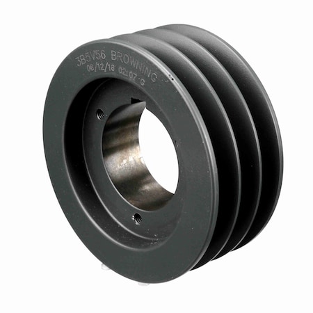 Browning 3 Groove Cast Iron Bushed Bore Multiple Sheave, 3B5V56 3B5V56